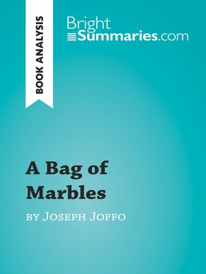 cover image of A Bag of Marbles by Joseph Joffo (Book Analysis)
